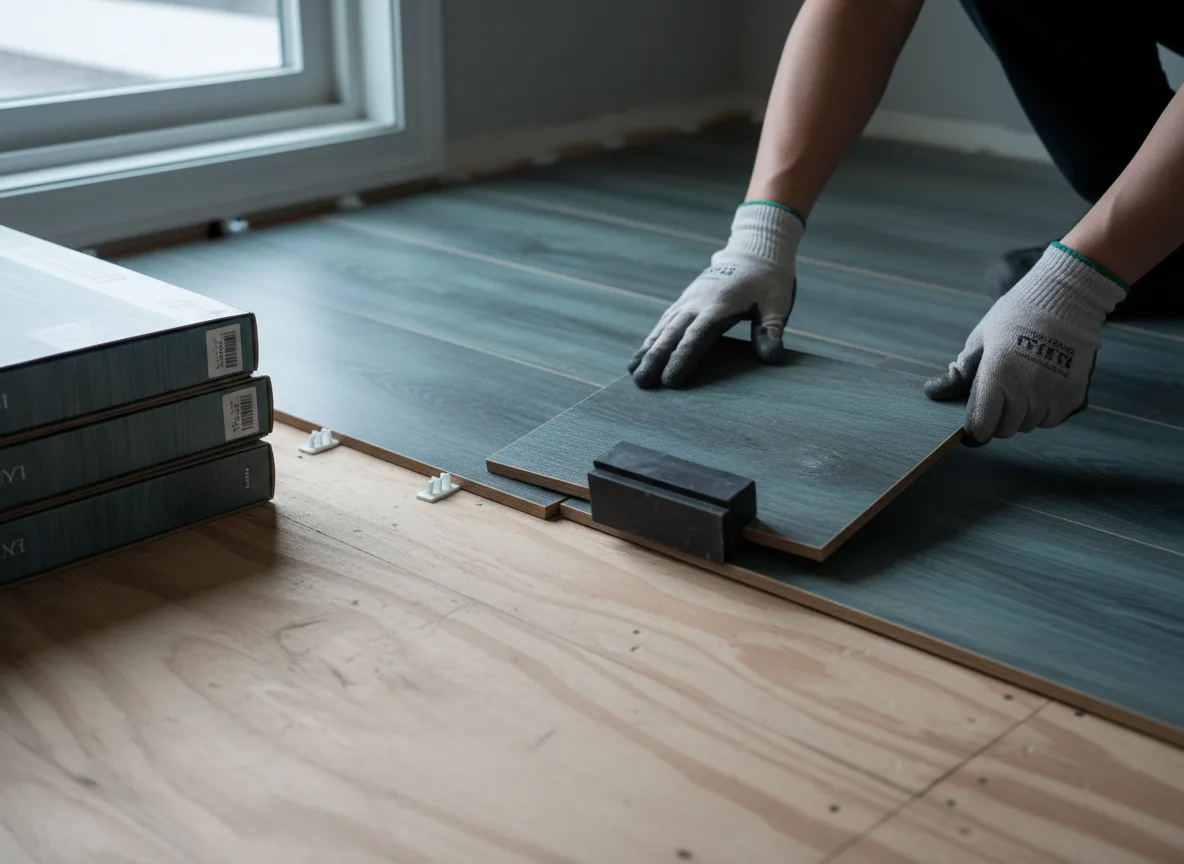 Luxury Vinyl Plank Installation company in Spalding, MI